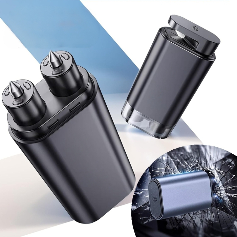 2 in 1 Car Window Breaker Car  - Rescue Rope Throw ulasan dan harga